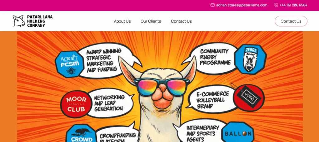 Pazarllama website by Tada